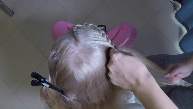 ПРИЧЕСКИ ДЛЯ ДЕВОЧЕК НА КАЖДЫЙ ДЕНЬ / Коса наизнанку / ПРИЧЕСКА В ШКОЛУ 2019 смотреть онлайн