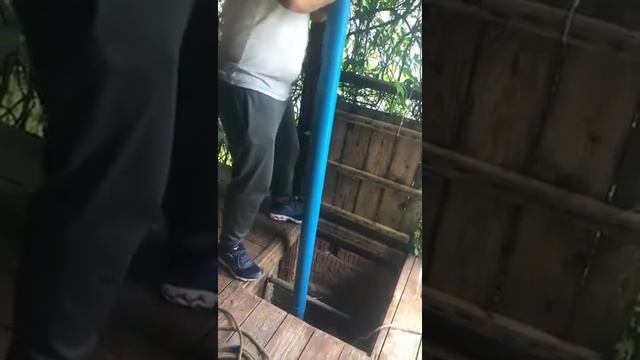 Устранение свища в артезианской скважине