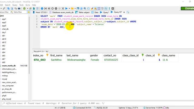 Database Management System Question Set -24 / 1 Year / Java Institute смотреть онлайн
