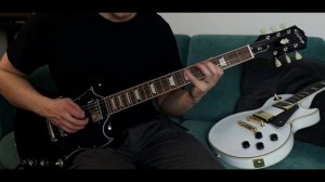 Aggressive Cheap SG - Epiphone SG Standard Sound Demo (no talking)
