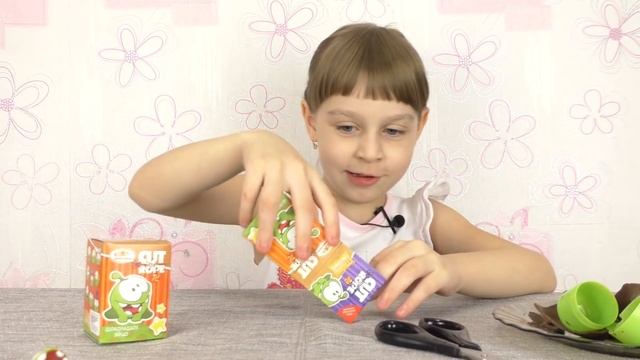 Ам Ням Яйцо Сюрприз распаковываем новую коллекцию | Cut the Rope Surprise Unboxing смотреть онлайн