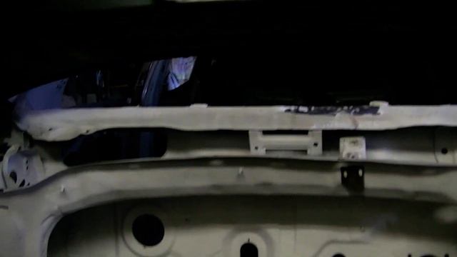 Санта фе 3 - сгорел .2 . Кузовной ремонт . Рихтовка. смотреть онлайн