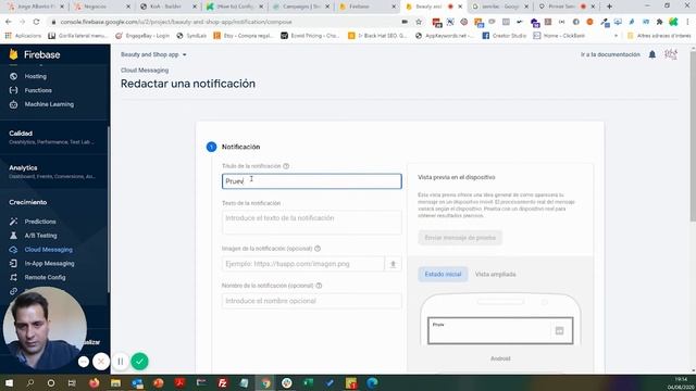 Enviar notificaciones push con Firebase смотреть онлайн