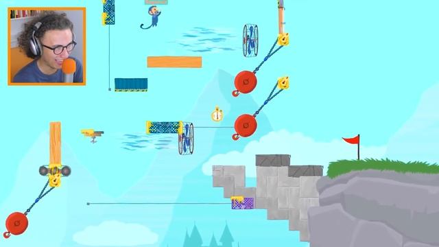 HOW I SURVIVED THE BRIDGE OF DOOM! (Ultimate Chicken Horse) смотреть онлайн