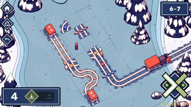 Railbound Interesting Gameplay | Train Puzzle Game | Android Gameplay #1245 смотреть онлайн