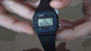 Наручные часы Casio F-91W