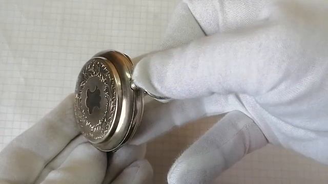 Часы карманные Q te Boutte, царское серебро 84 пробы. смотреть онлайн