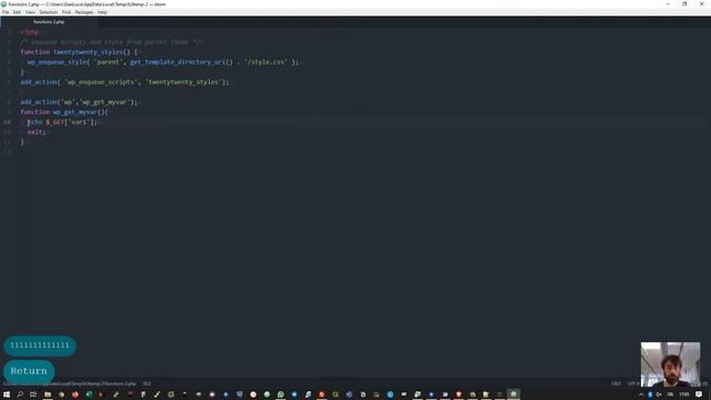 Wordpress, get variables from url смотреть онлайн