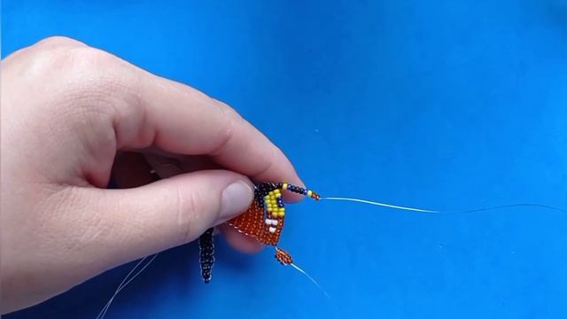 Бабочка ? из#бисера для начинающих.Павлиний глаз. смотреть онлайн