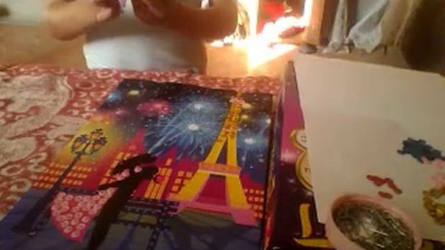 ПЕЙЗАЖ из паеток. ВЕЧЕР В ПАРИЖЕ смотреть онлайн