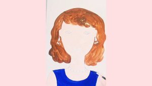 Как нарисовать портрет мамы