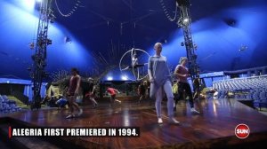 BEHINDS THE SCENES ACROBATICS: Cirque du Soleil’s Alegria rehearsal