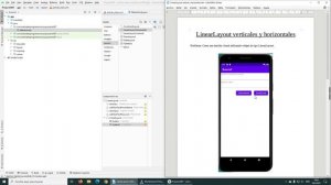 Curso de Android con Java: LinearLayout verticales y horizontales