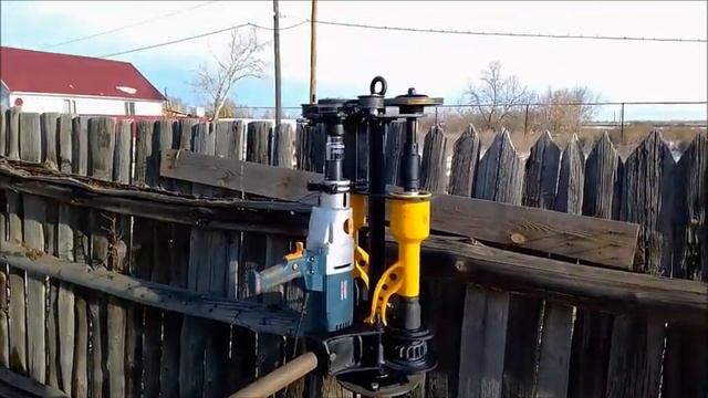 сваекрут из двух редукторов смотреть онлайн