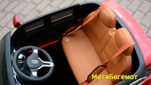 Детский электромобиль с пультом управления E007KX - видео