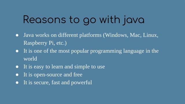 Why use Java ? | Java Fundamentals - 02 | KICSE
