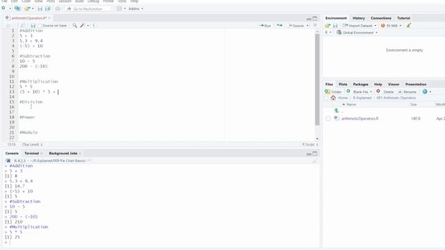 R Tutorial: Basic Math Operations смотреть онлайн