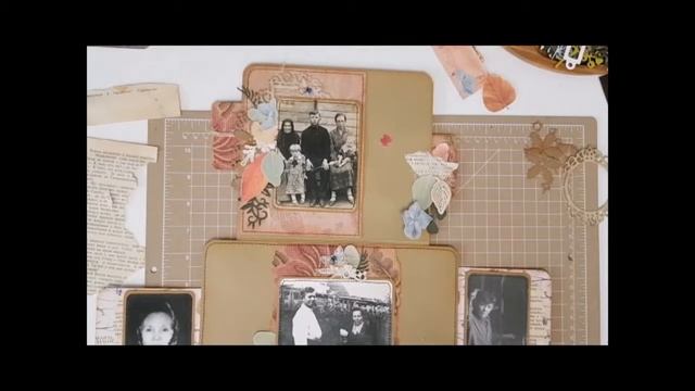 МК Страничка для альбома из коллекции Старые письма смотреть онлайн