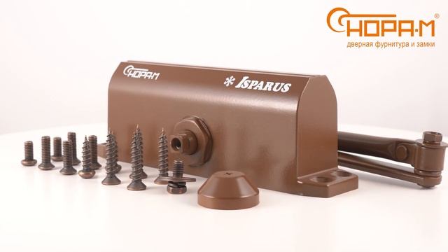 Доводчик для дверей ISPARUS, цвет коричневый смотреть онлайн