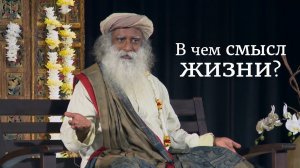 В чем смысл жизни?
Садхгуру