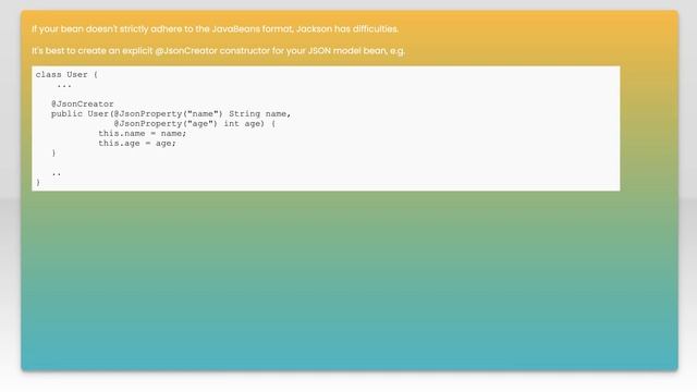 Jackson: referencing an object as a property смотреть онлайн