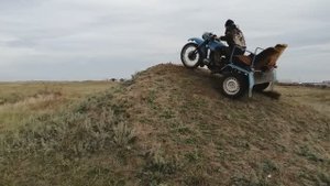 Собрали монстра из УРАЛА. Офигенная техника. Мото Урал. Мотовездехо