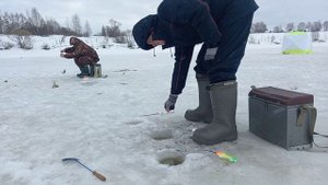 На реке Гжать,ловля ЛЕЩА