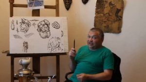 уроки рисования перо