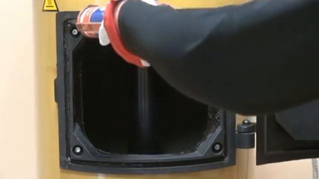 замена шнура твердотопливного котла длительного горения Stropuva смотреть онлайн