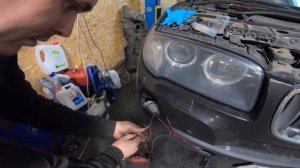 Ремонт переднего парктроника на BMW X3 E83