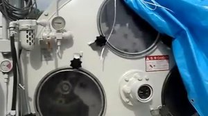 Работа ротора бетононасоса