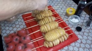 Коптим курицу с картошкой