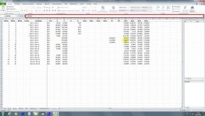 Расчет коэффициентов эффективности по сечениям