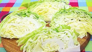 Капуста жареная в яйце