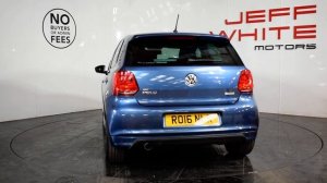 2016 Volkswagen Polo 1.0 110 R Line 5dr Hatchback (RO16NLR)