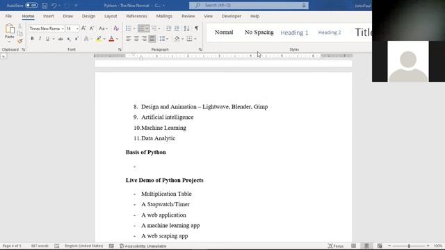 Python The New Normal - Day 1 смотреть онлайн