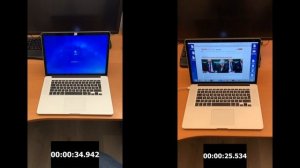 MacBook Pro 2013 vs MacBook Pro 2015 - speed test, boot time, SSD