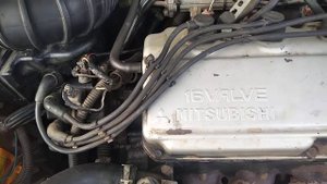 Mitsubishi Space Wagon скрежет двигателя