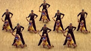 Дуэт (Пермь) на чемпионате мира по танцевальному спорту (ансамбли – латиноамериканская программа)