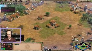 AOE 2 Gameplay - STRATEGY - Bob the Builder Into Pillager