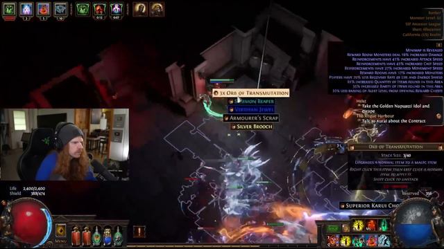 Darth Microtransaction LOSES IT ALL In Path Of Exile смотреть онлайн