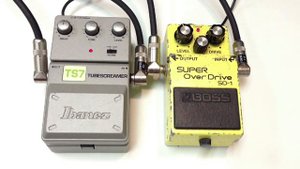 1982 Boss SD-1 Super Overdrive vs Ibanez TS7 Tube Screamer