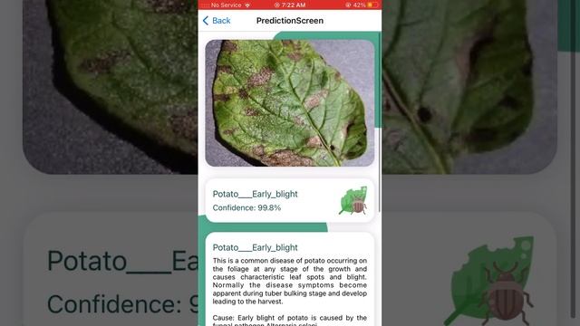 FYP Demo | Plant Doctor | Leaf Disease Detection | React Native, Flask. CNN, Deep Learning project
