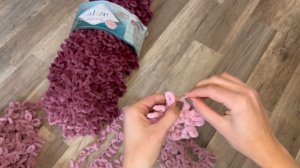 Базова плетка с Ализе Пуфи Файн / Crochet Alize Puffy Fine
