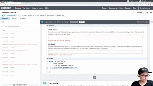 Building a Website Monitor with Pipedream (Learning by Trial and Error) смотреть онлайн