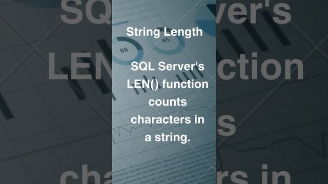 Sql server String Length question