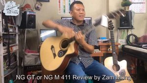 NG Guitar GT or NG Guitar M411 Review By Zam Mung