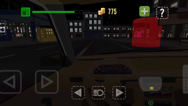 играю в симулятор автомобиля
