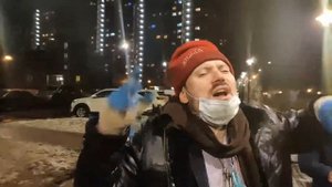Маэстро Рыба - Анальная вода | Исполнение на улице в Балашихе возле ТЦ Новоизмайловский