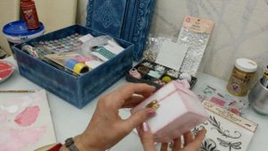 Декупаж деревянной шкатулки